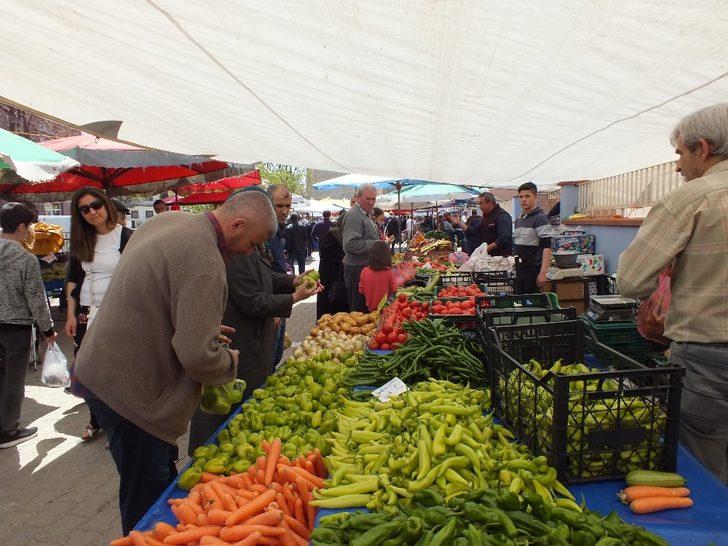 Ramazan öncesi pazarda fileler doldu taştı G3