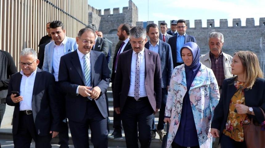 Tarihi Kayseri Kalesi’nin restorasyonu tamamlanma aşamasında