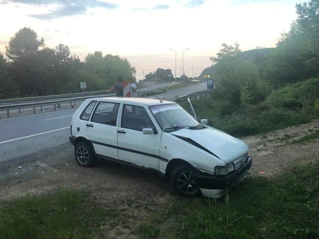 Alaplı’da trafik kazası