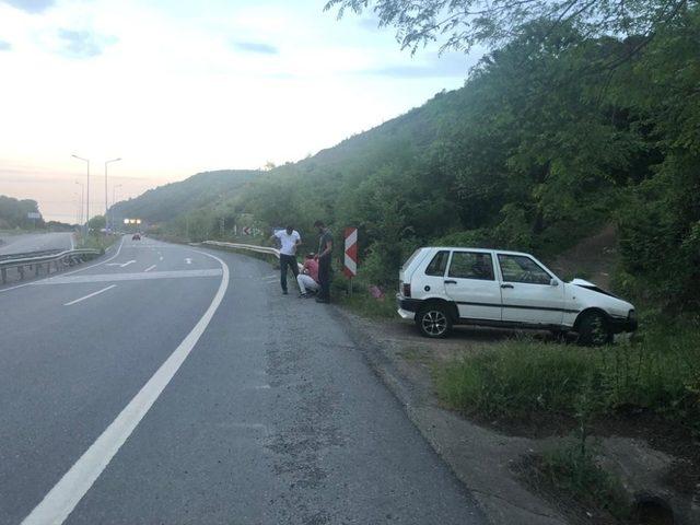 Alaplı’da trafik kazası