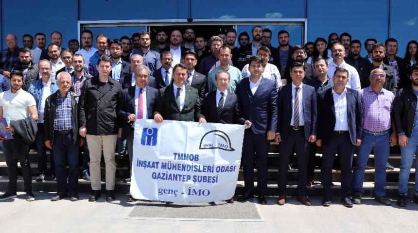 -İnşaat Mühendislerinden Çimko Çimento’ya teknik gezi