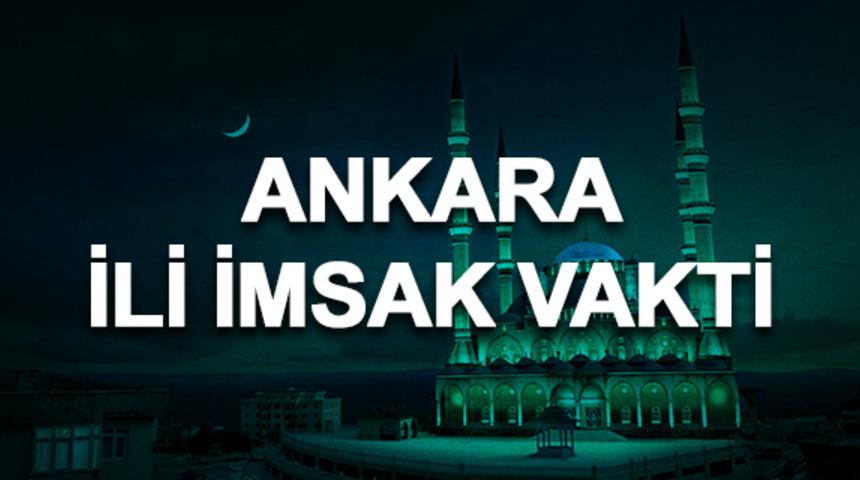 Ankara i&ccedil;in İmsak vakti 2019: Sahura saat ka&ccedil;ta kalkılacak? 