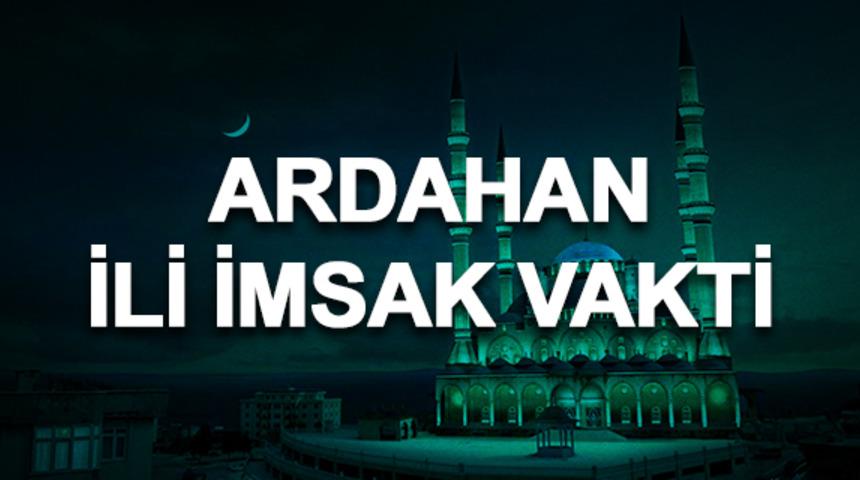 Ardahan i&ccedil;in İmsak vakti 2019: Sahura saat ka&ccedil;ta kalkılacak? 