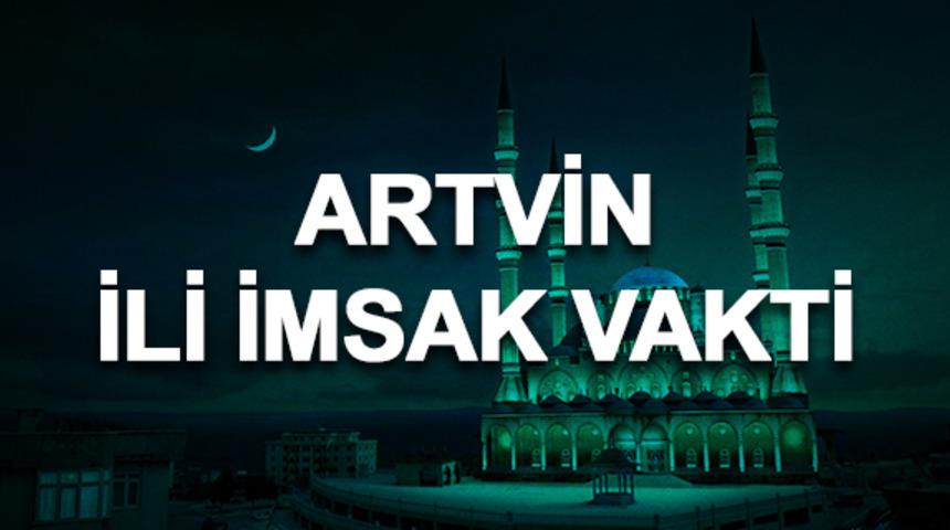 Artvin i&ccedil;in İmsak vakti 2019: Sahura saat ka&ccedil;ta kalkılacak? 