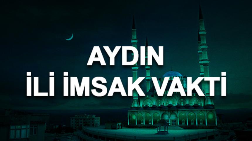Aydın i&ccedil;in İmsak vakti 2019: Sahura saat ka&ccedil;ta kalkılacak? 