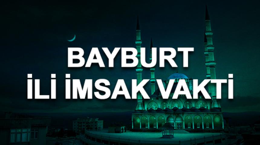 Bayburt i&ccedil;in İmsak vakti 2019: Sahura saat ka&ccedil;ta kalkılacak? 