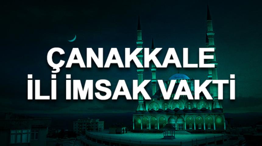 &Ccedil;anakkale i&ccedil;in İmsak vakti 2019: Sahura saat ka&ccedil;ta kalkılacak? 