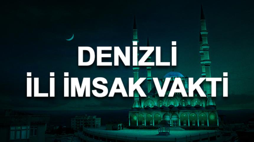 Denizli i&ccedil;in İmsak vakti 2019: Sahura saat ka&ccedil;ta kalkılacak? 