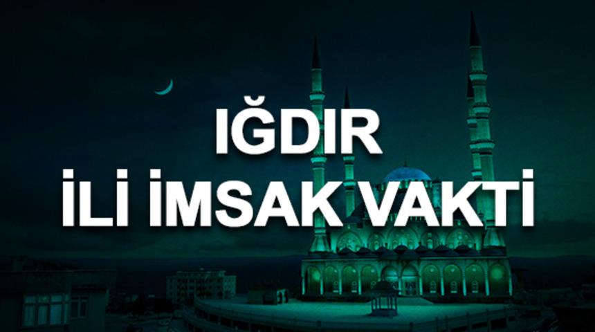 Iğdır i&ccedil;in İmsak vakti 2019: Sahura saat ka&ccedil;ta kalkılacak? 