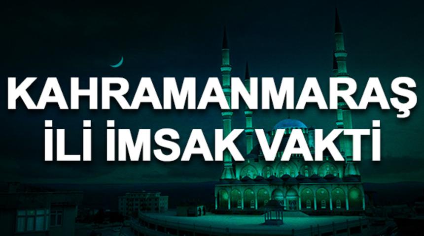 Kahramanmaraş i&ccedil;in İmsak vakti 2019: Sahura saat ka&ccedil;ta kalkılacak? 