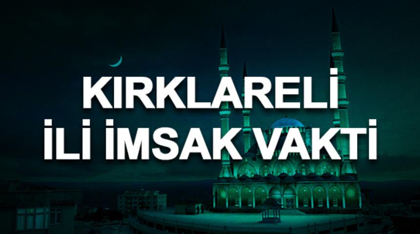 Kırklareli i&ccedil;in İmsak vakti 2019: Sahura saat ka&ccedil;ta kalkılacak? 