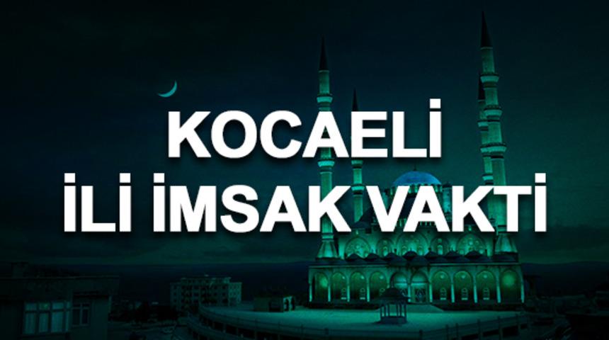 Kocaeli i&ccedil;in İmsak vakti 2019: Sahura saat ka&ccedil;ta kalkılacak? 