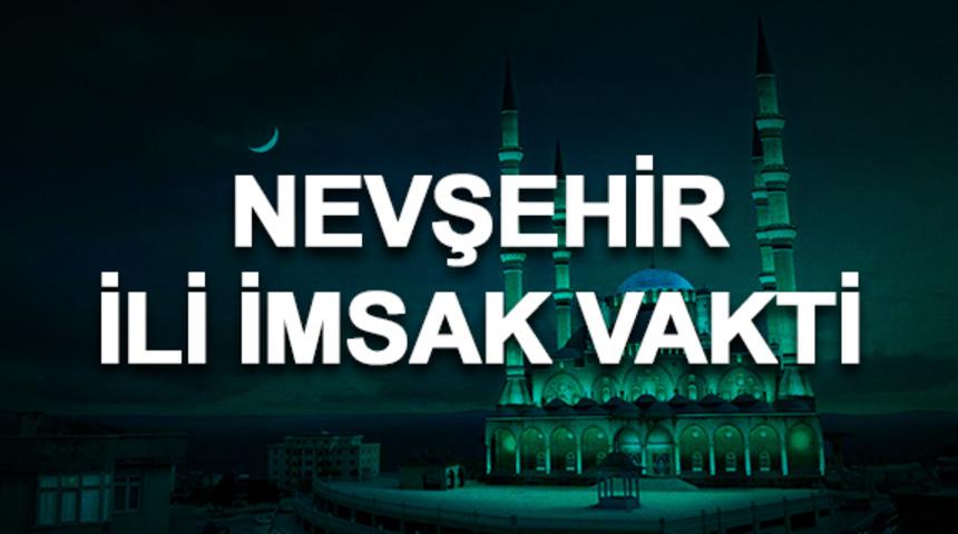 Nevşehir i&ccedil;in İmsak vakti 2019: Sahura saat ka&ccedil;ta kalkılacak? 