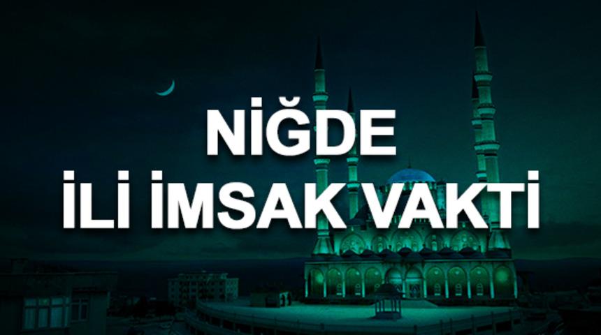 Niğde i&ccedil;in İmsak vakti 2019: Sahura saat ka&ccedil;ta kalkılacak? 