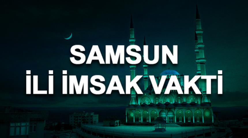 Samsun i&ccedil;in İmsak vakti 2019: Sahura saat ka&ccedil;ta kalkılacak?