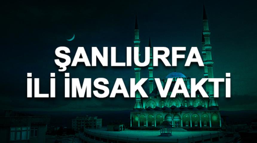 Şanlıurfa için İmsak vakti 2019: Sahura saat kaçta kalkılacak? 