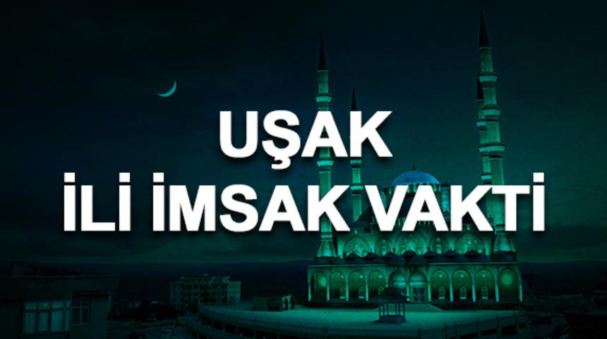 Uşak i&ccedil;in İmsak vakti 2019: Sahura saat ka&ccedil;ta kalkılacak? 