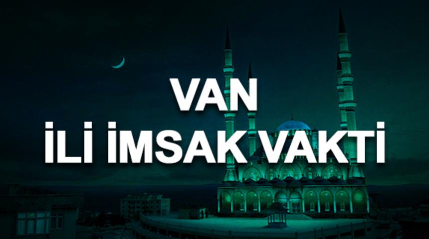 Van i&ccedil;in İmsak vakti 2019: Sahura saat ka&ccedil;ta kalkılacak? 