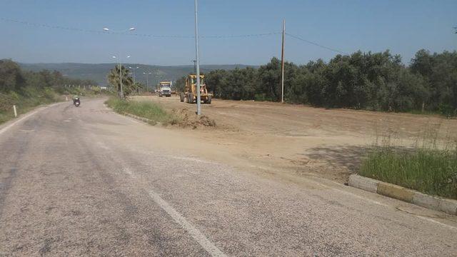 Erdek-Bandırma yolu tek şeride inecek