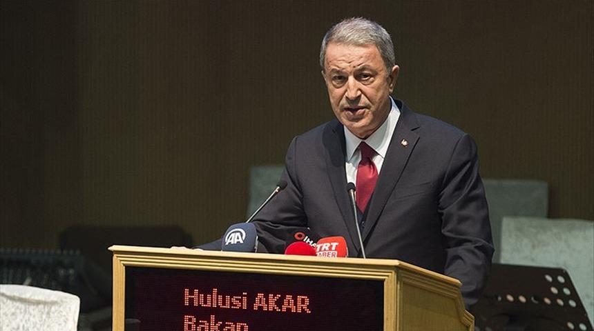Milli Savunma Bakanı Akar'dan Ege ve Doğu Akdeniz mesajı
