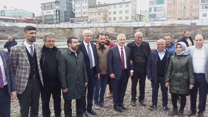 Kars Milletvekilleri külliye inşaatını inceledi G2