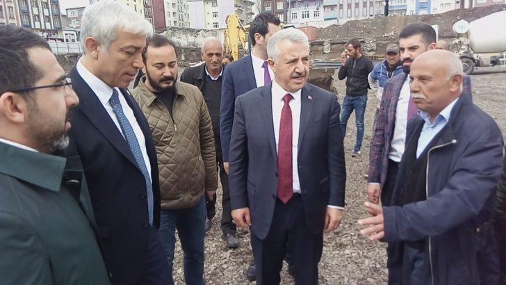 Kars Milletvekilleri külliye inşaatını inceledi G3