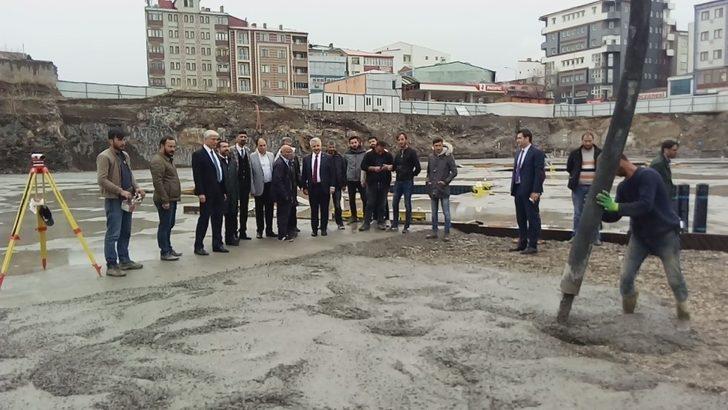 Kars Milletvekilleri külliye inşaatını inceledi G5