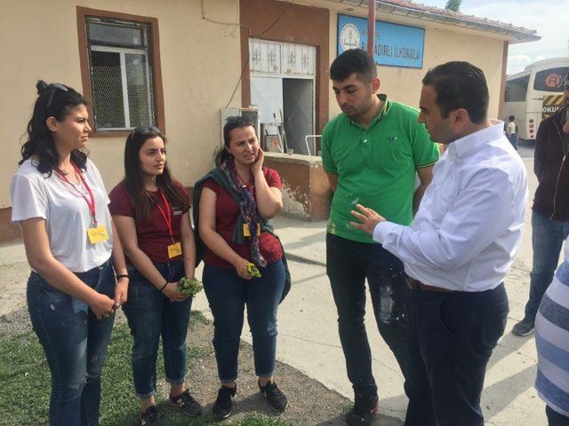 Kulu’da ‘Şehirden Çıktım Köye’ projesi gerçekleştirildi