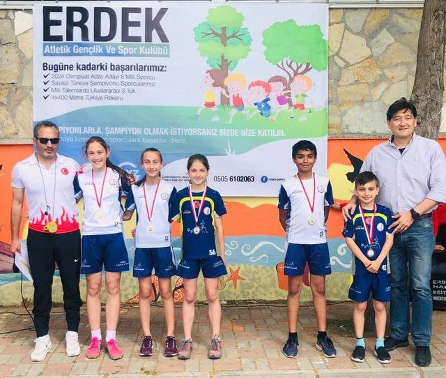 Erdek’te küçük sporcular yarıştı