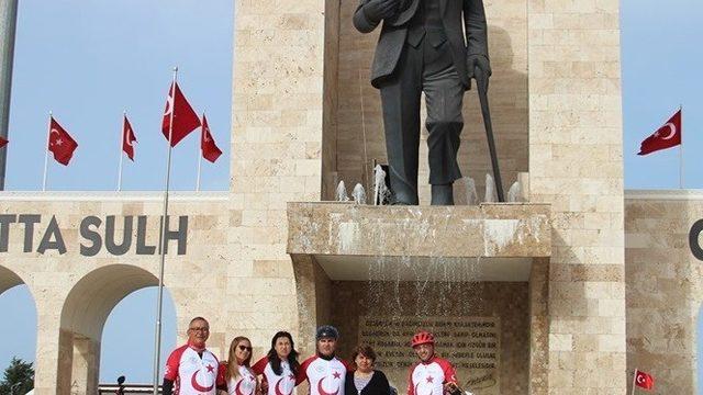 Bisikletçiler Didim’den Samsun’a pedal basacak