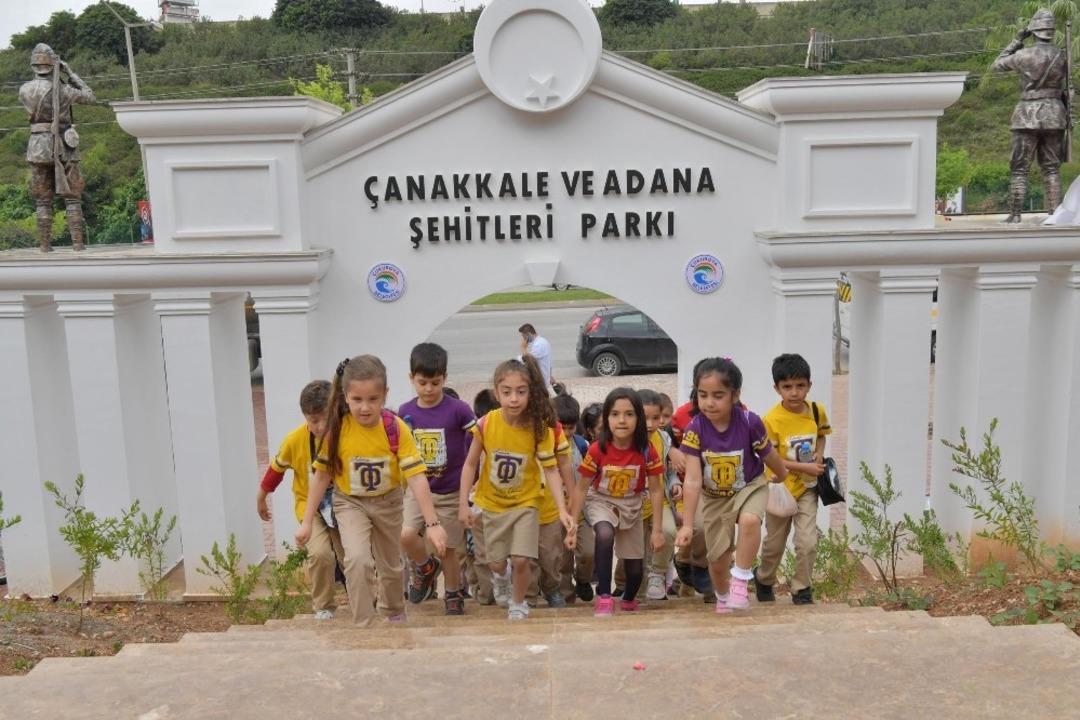 &Ccedil;anakkale ve Adana Şehitleri Parkı dolup taşıyor