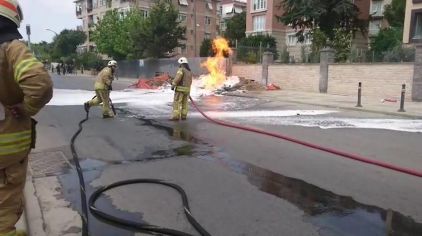 Son dakika Pendik'te doğalgaz patlaması!