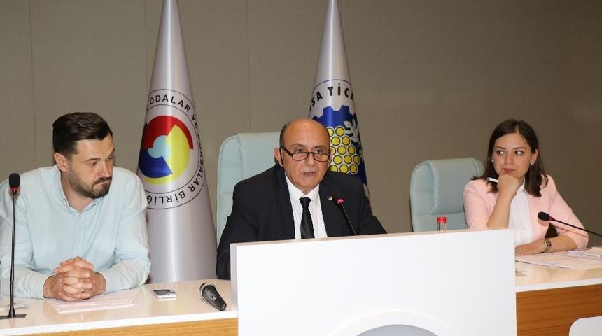 Manisa TSO Nisan Ayı Meclis Toplantısı yapıldı