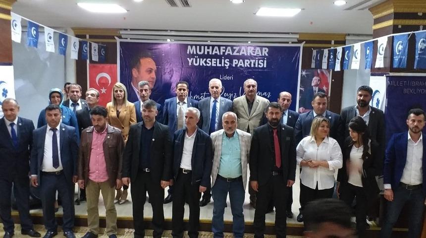 Muhafazakar Y&uuml;kseliş Partisi Şırnak İl Kongresi yapıldı