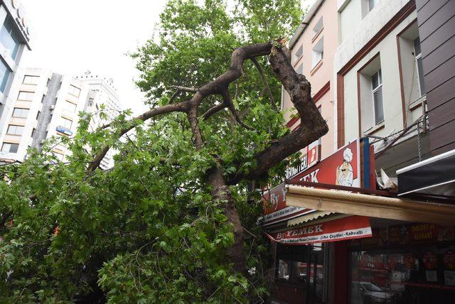 İzmir'de fırtınadan dolayı vapur seferleri iptal edildi