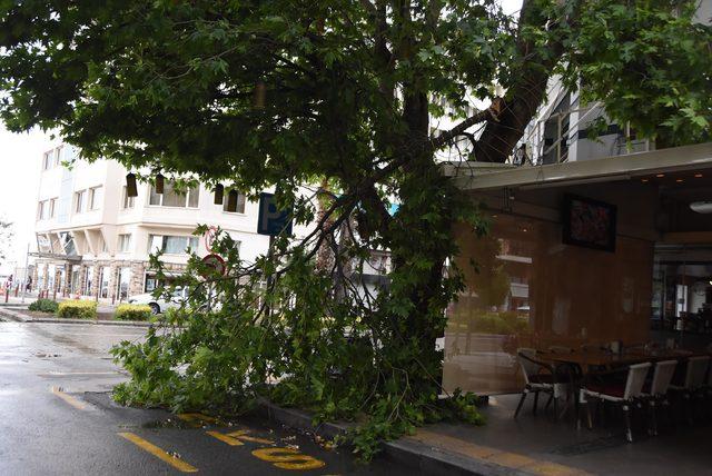 İzmir'de fırtınadan dolayı vapur seferleri iptal edildi