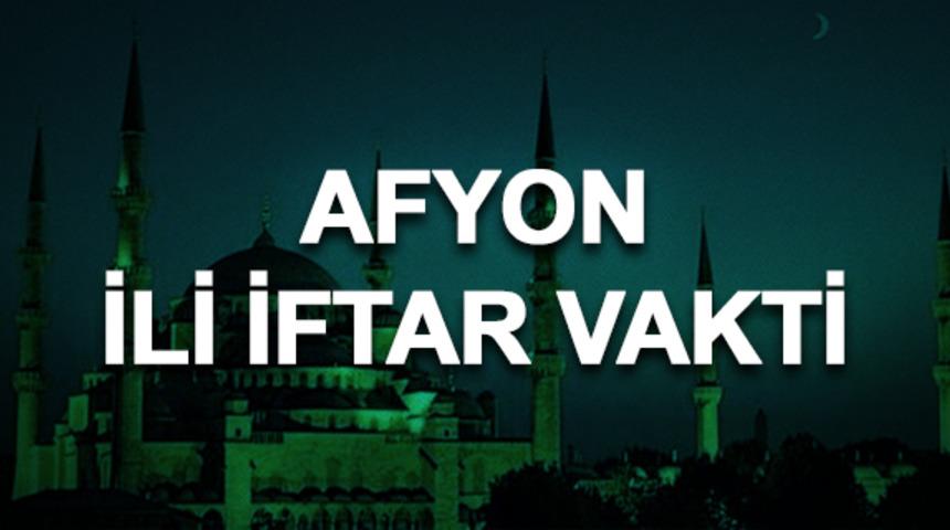 Afyonkarahisar iftar saati kaç? İftara ne kadar kaldı? 