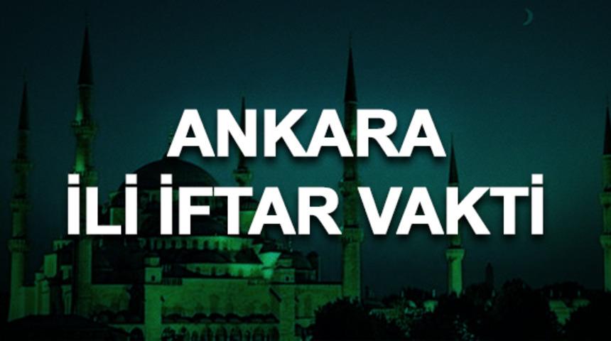 Ankara iftar saati ka&ccedil;? İftara ne kadar kaldı? 