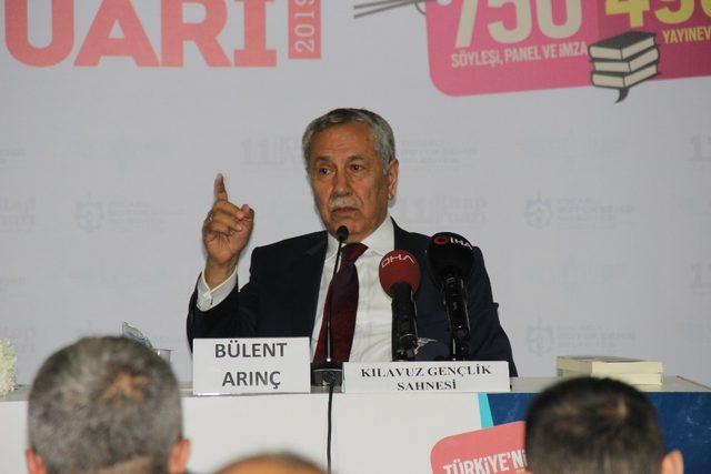 Bülent Arınç: “AK Parti’de düşecek bir çınar yaprağına bile tahammülümüz yok”