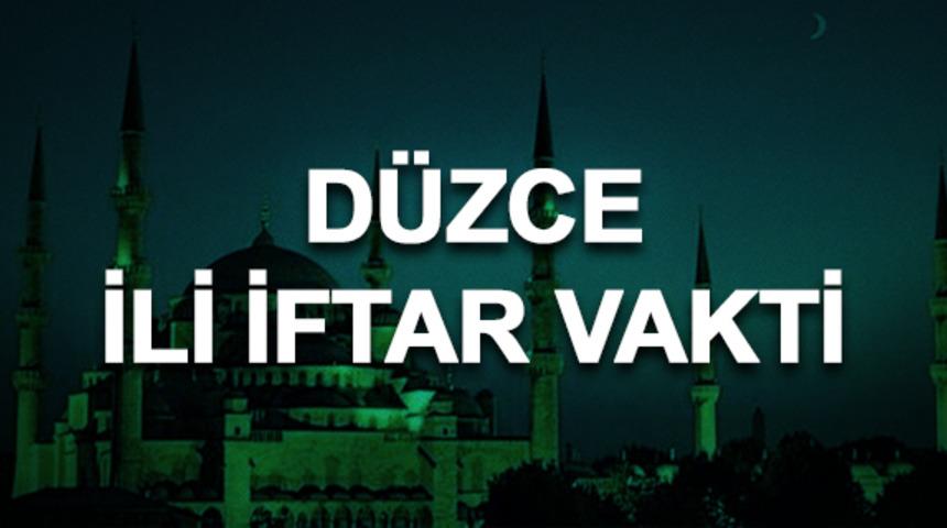 D&uuml;zce iftar saati ka&ccedil;? İftara ne kadar kaldı? 