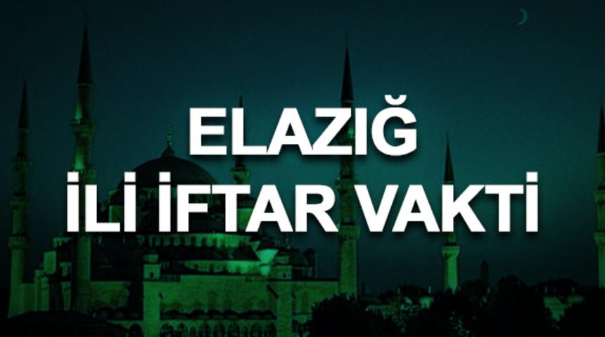Elazığ iftar saati ka&ccedil;? İftara ne kadar kaldı? 