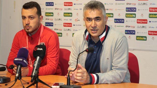 Balıkesirspor Baltok - Gazişehir Gaziantepspor maçının ardından