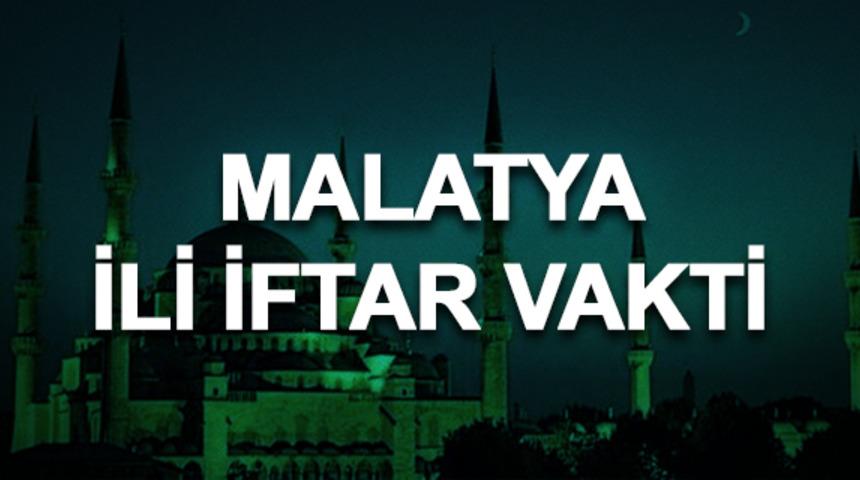 Malatya iftar saati ka&ccedil;? İftara ne kadar kaldı? 