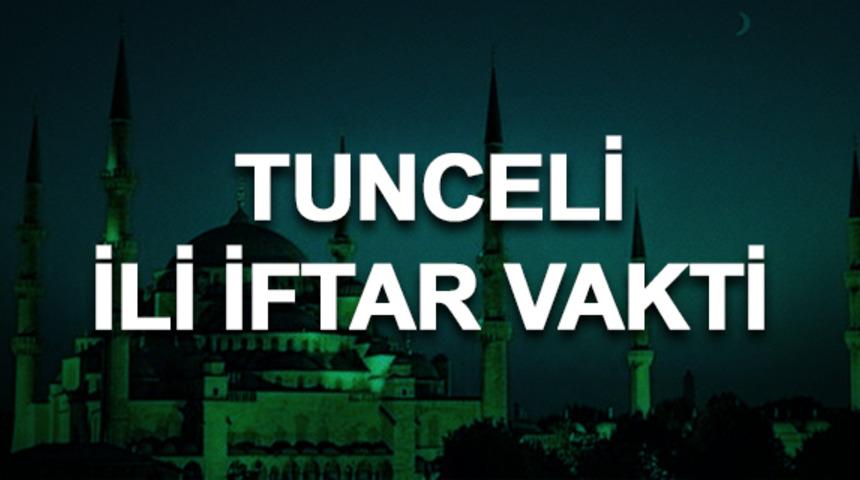 Tunceli iftar saati ka&ccedil;? İftara ne kadar kaldı? 