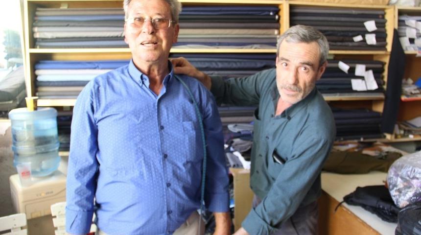 İl&ccedil;ede terzilik yapan bir tek O kaldı