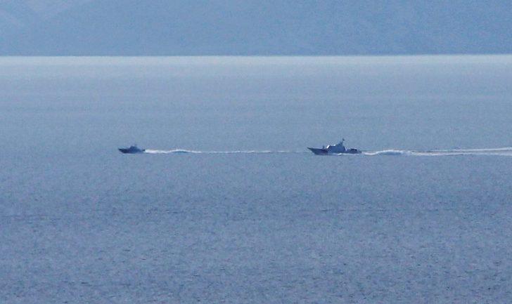 Kardak'ta savaş gemileri karşı karşıya geldi G2