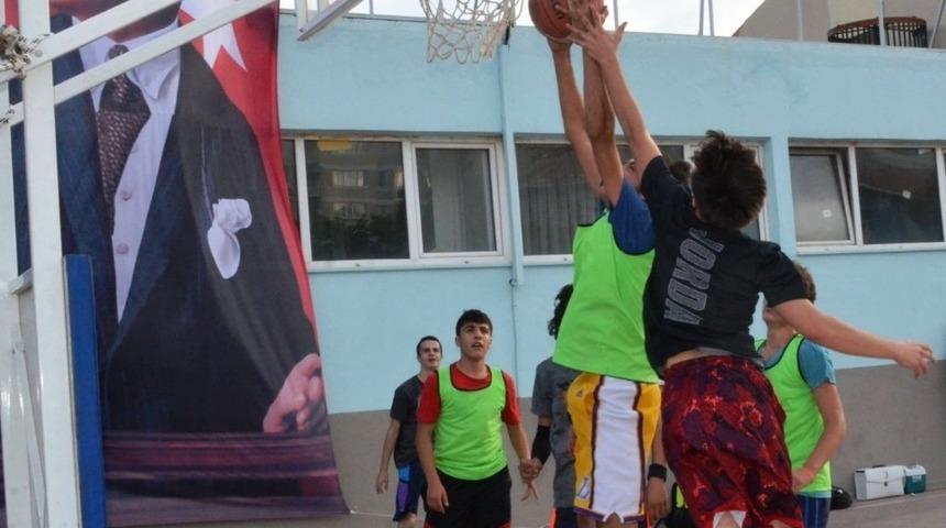 Aydın&rsquo;da sokak basketbolu başlıyor