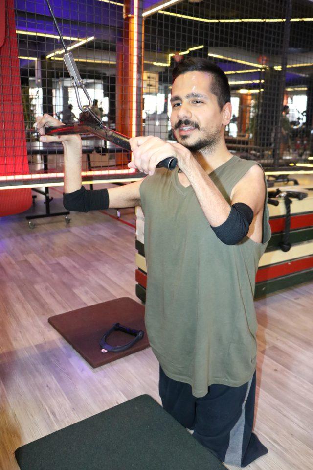 Hastalığı ve kesilen bacaklarına rağmen hayata sporla tutundu 4