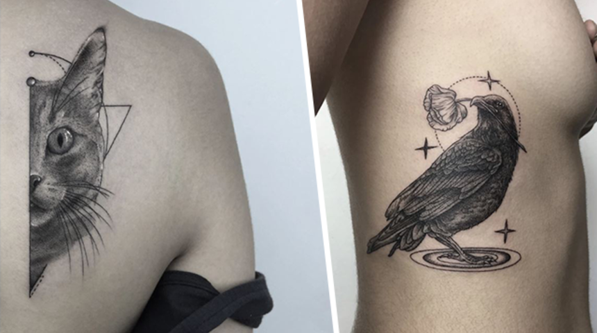 Gözlerinize inanamayacağınız harika dövmeler