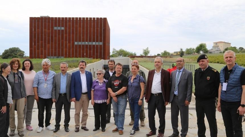 Troya Tarihi Milli Parkında Troya Yılının izleri